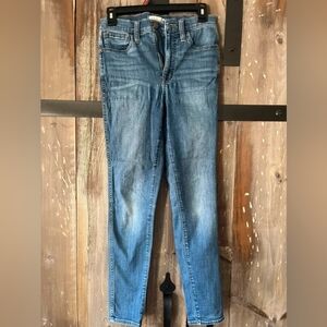Madewell Classic Light Blue Skinny Jeans
